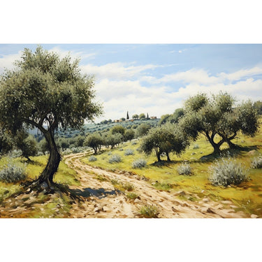 The Olive Trees canvas